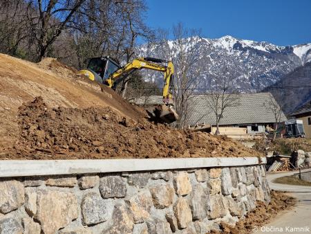 Sanacija zemeljskega plazu nad JP 660473 Županje Njive (2)